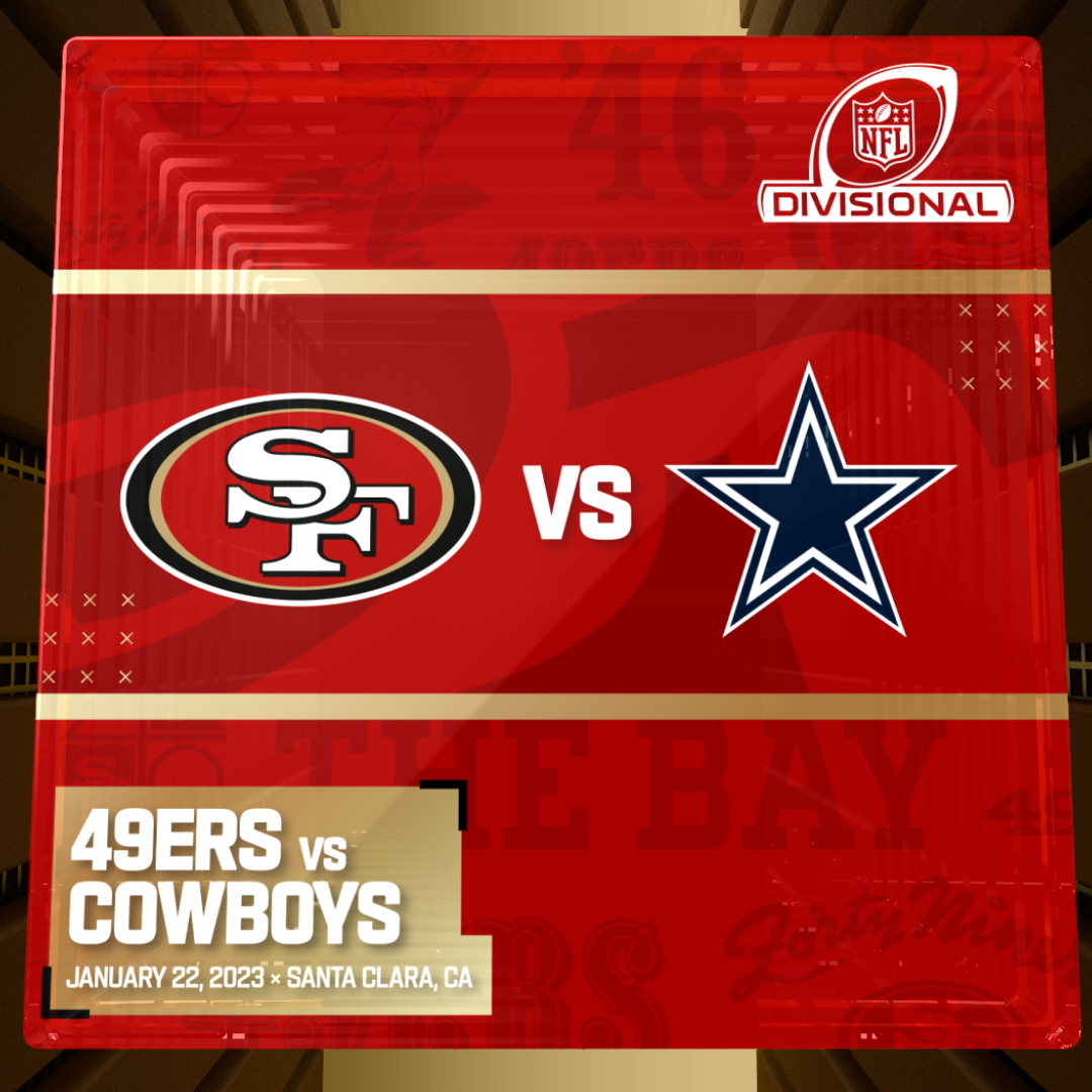 San Francisco 49ers Vs. Dallas Cowboys | NFL Virtual Commemorative Tickets